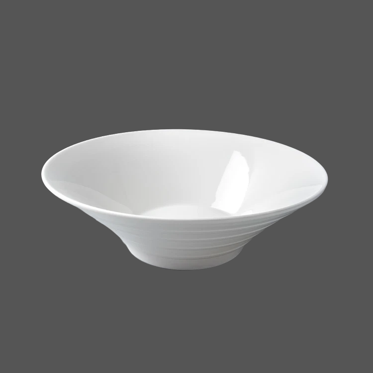 Pure White Ceramic Bowl - X011237