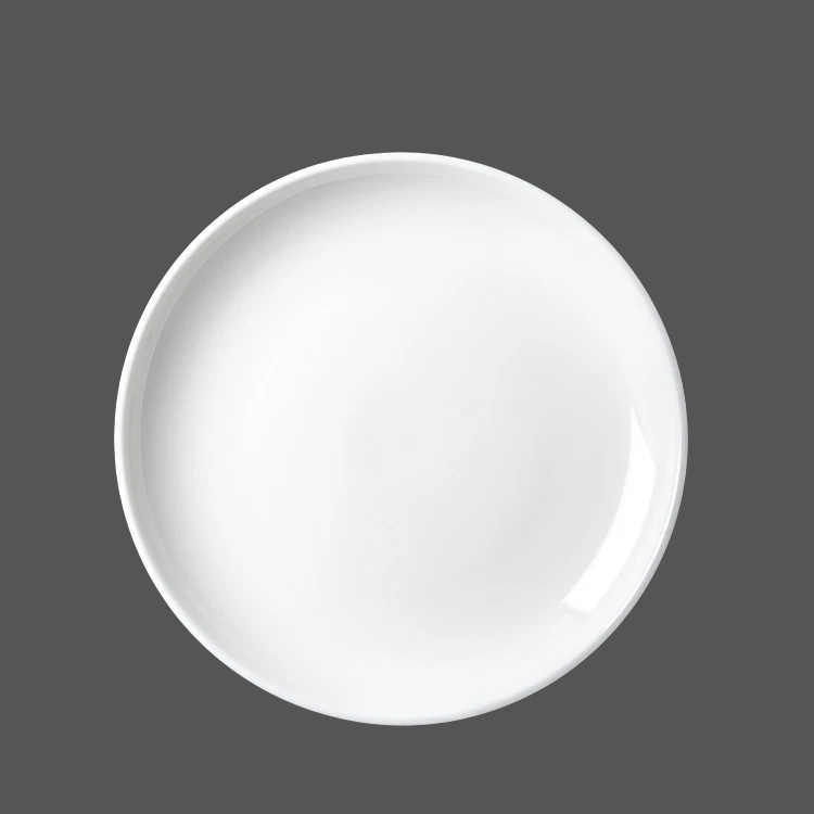 Pure White Ceramic Plate - X011003