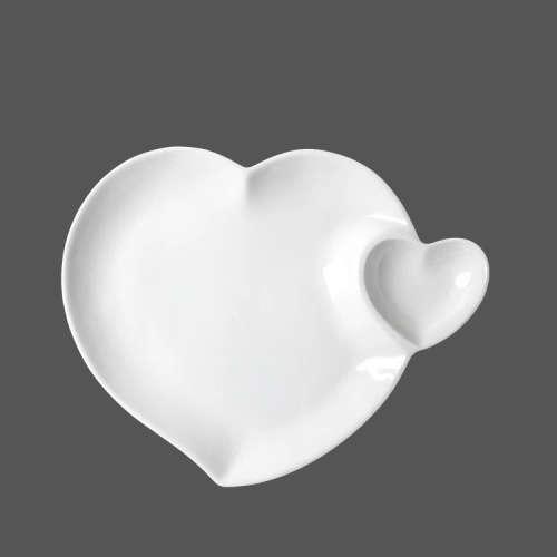 Pure White Ceramic Plate - X011162