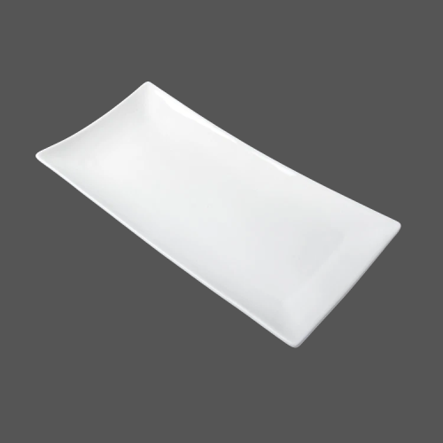 Pure White Ceramic Plate - X011107