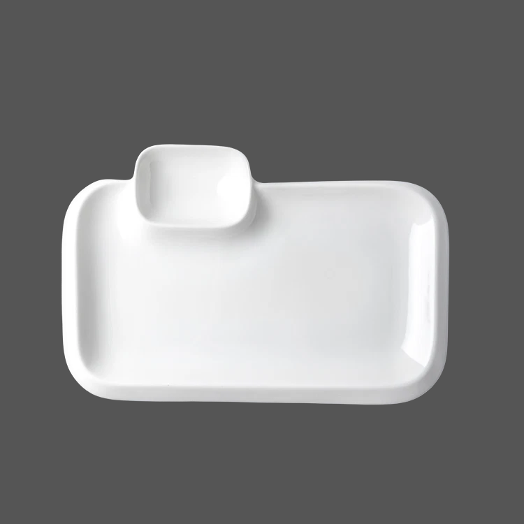 Pure White Ceramic Plate - X011034