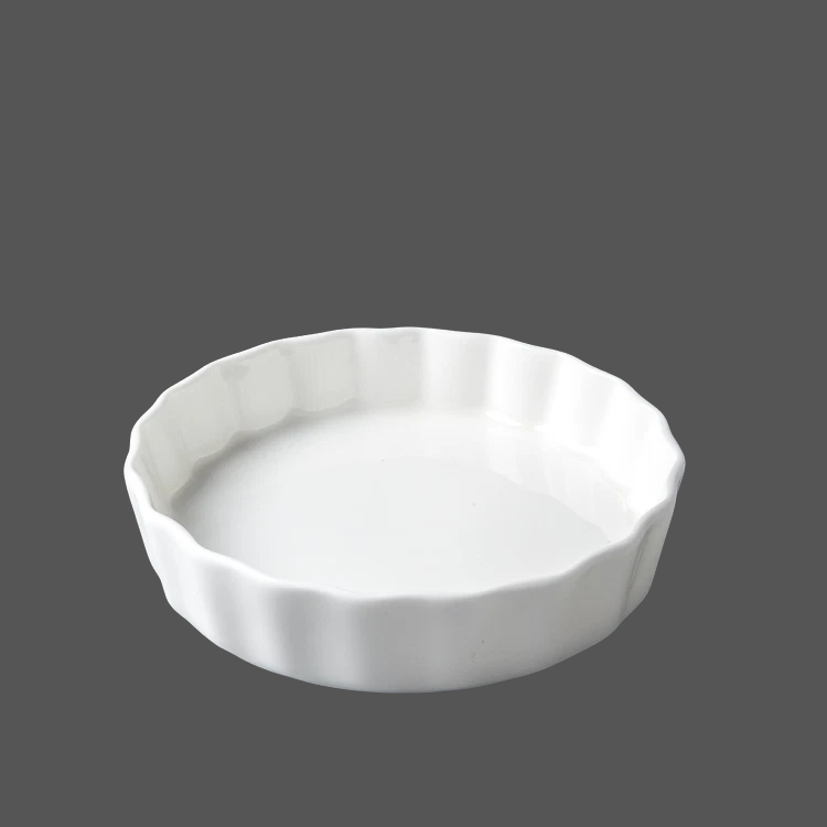 Pure White Ceramic Sauce Dish - X011320