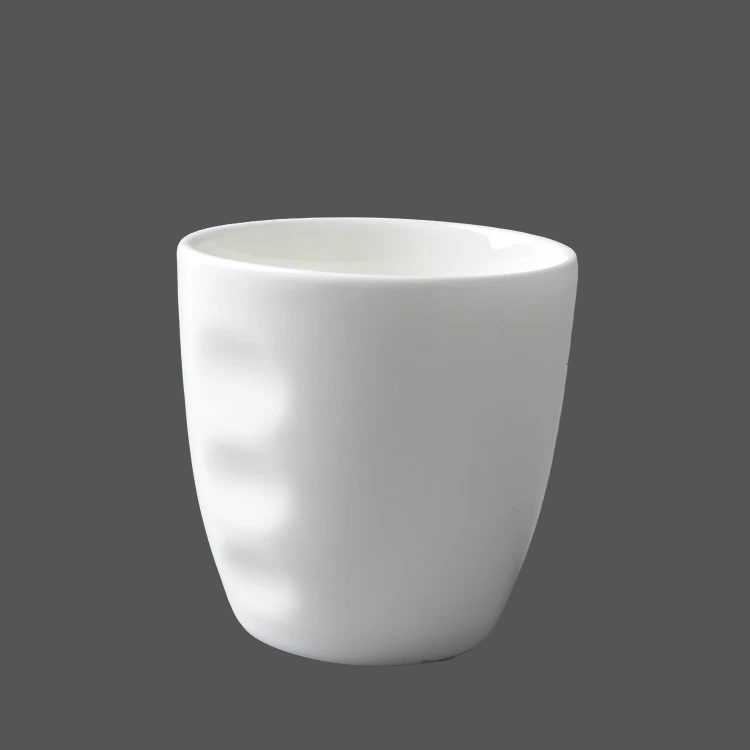 Pure White Ceramic Cup - X011408