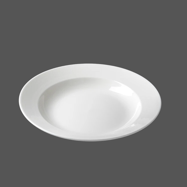 Pure White Ceramic Plate - X011027