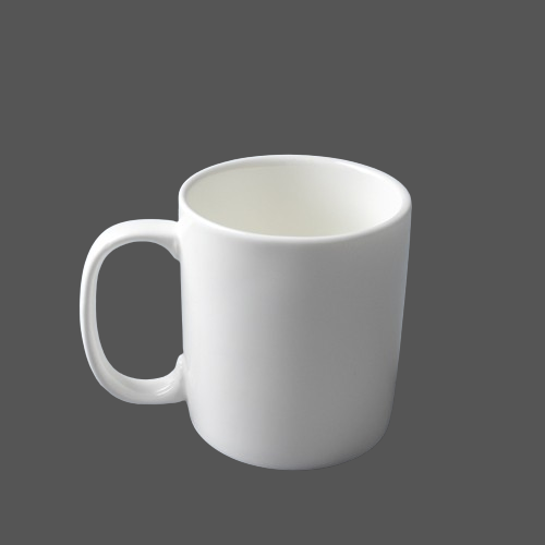Pure White Ceramic Cup - X011432