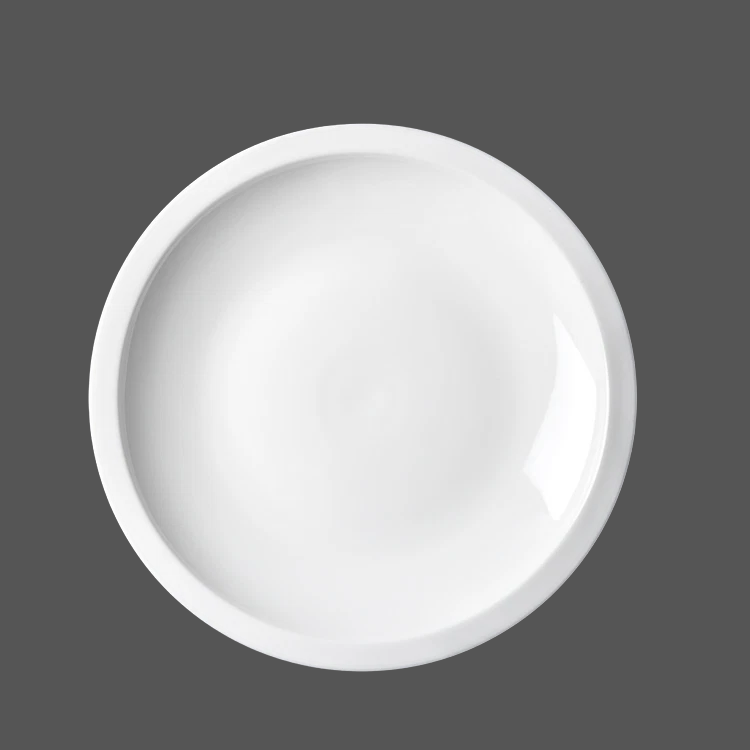 Pure White Ceramic Plate - X011118