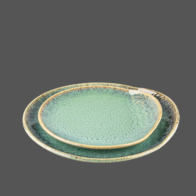 Pure White Ceramic Plate - X031720